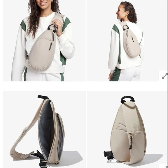 🆕 PUMA Myriad Sling Bag Crossbody Fannypack in Beige - Picture 14 of 14